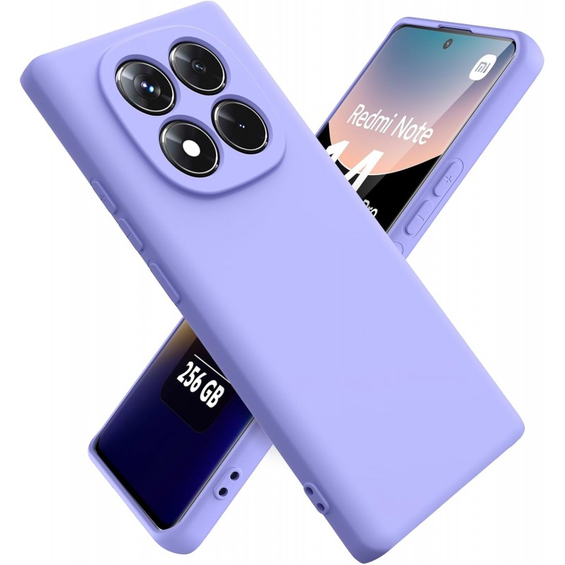 Oem Θήκη Σιλικόνης Soft 2.0 mm Για Xiaomi Redmi Note 15 Pro Plus 5G Μωβ