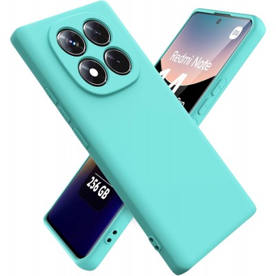 Oem Θήκη Σιλικόνης Soft 2.0 mm Για Xiaomi Redmi Note 15 Pro Plus 5G Τιρκουάζ