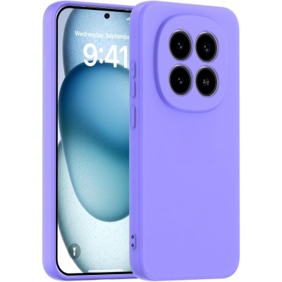 Oem Θήκη Σιλικόνης Matt 1,5 mm Για Xiaomi Redmi Note 15 Pro Plus 5G Λιλά