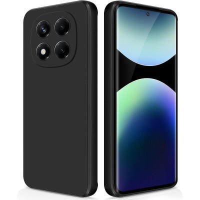 Oem Θήκη Σιλικόνης Matt 1,5 mm Για Xiaomi Redmi Note 15 5G Μαύρο