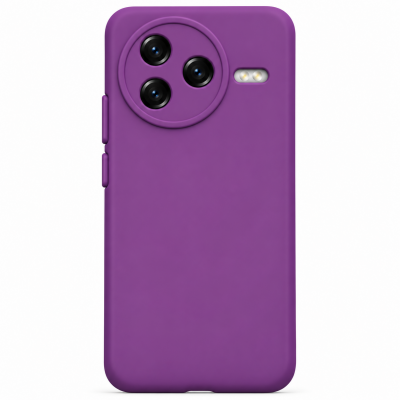 Oem Θήκη Σιλικόνης Soft 2.0 mm Για Xiaomi Poco F7 Pro 5G Μωβ