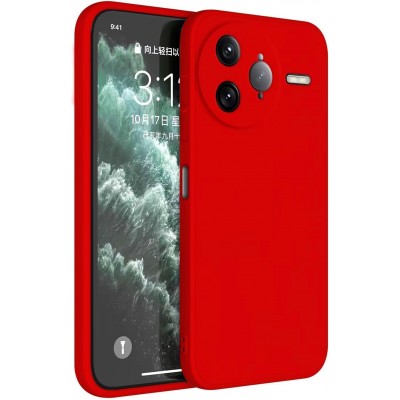 Oem Θήκη Σιλικόνης Soft 2.0 mm Για Xiaomi Poco F7 Pro 5G Κόκκινο