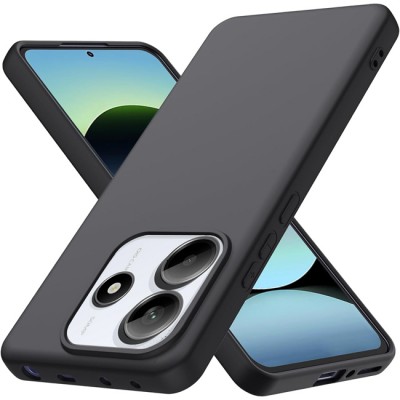 Oem Θήκη Σιλικόνης Matt 1,5 mm Για Xiaomi Poco M7 Pro 5G Μαύρο