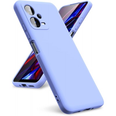 Oem Θήκη Σιλικόνης Matt 1,2 mm Για Xiaomi Redmi Note 12 5G ( Global ) Λιλά