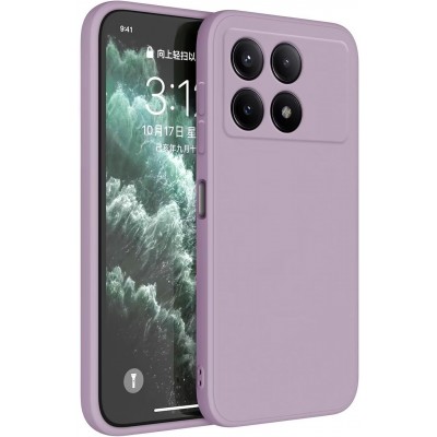 Oem Θήκη Σιλικόνης Soft 2.0 mm Για Xiaomi Poco X6 Pro 5G Μωβ