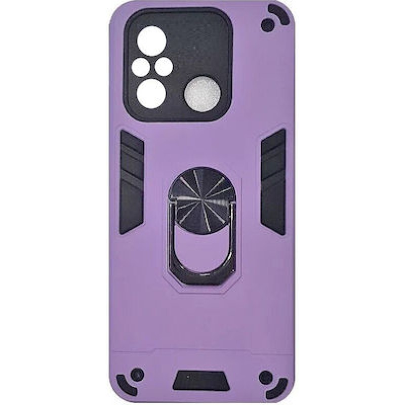 Oem Θήκη Με Βάση Δαχτυλίδι Στήριξης TPU Για Xiaomi Redmi Note 12 4G Λιλά