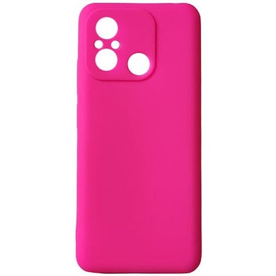 Oem Θήκη Σιλικόνης Matt 1,2 mm Για Xiaomi Redmi 12C / Redmi 11A Φούξια