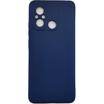 Oem Θήκη Σιλικόνης Matt 1,2 mm Για Xiaomi Redmi 12C / Redmi 11A Σκούρο - Μπλε