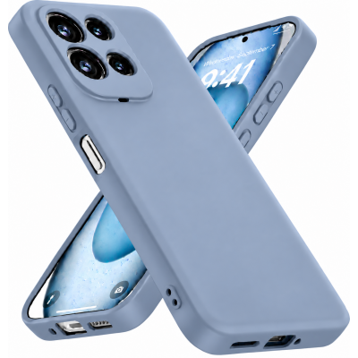 Oem Θήκη Σιλικόνης Matt 1,5 mm Για Xiaomi Redmi 17 4G Μπλε - Γκρι