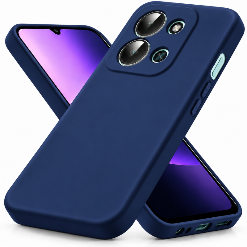 Oem Θήκη Σιλικόνης Soft 2.0 mm Για Xiaomi Redmi 17 4G Σκούρο - Μπλε