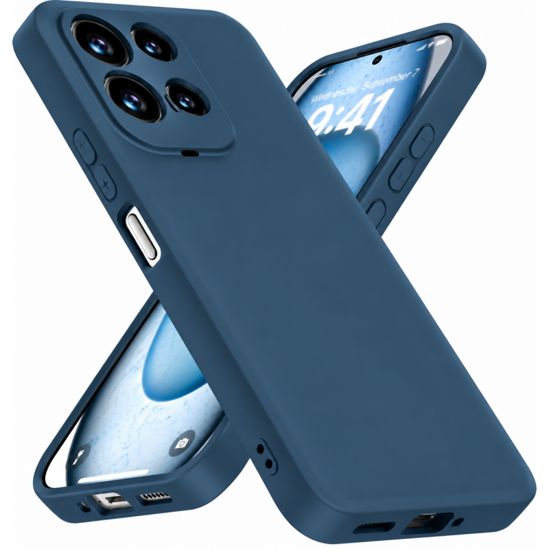 Oem Θήκη Σιλικόνης Matt 1,5 mm Για Xiaomi Redmi 17 4G Σκούρο - Μπλε