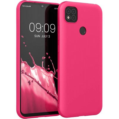 Oem Θήκη Σιλικόνης Matt 1,2 mm Για Xiaomi Redmi 9C / Redmi 10A  Φούξια