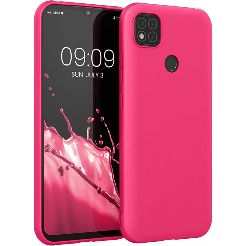 Oem Θήκη Σιλικόνης Matt 1,2 mm Για Xiaomi Redmi 9C / Redmi 10A  Φούξια