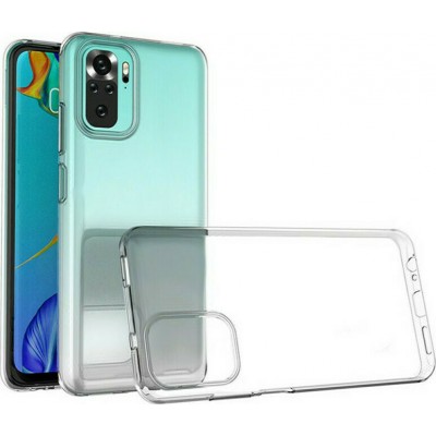 Oem Θήκη Σιλικόνης 2,0 mm Για Xiaomi Redmi Note 10 4G / 10S  Διάφανο
