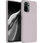 Oem Θήκη Σιλικόνης Matt 1,2 mm Για Xiaomi Redmi Note 10 4G / 10S Ροζ