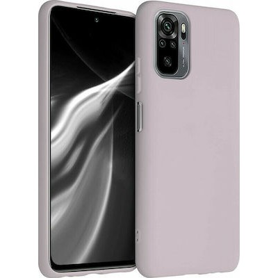 Oem Θήκη Σιλικόνης Matt 1,2 mm Για Xiaomi Redmi Note 10 4G / 10S Ροζ