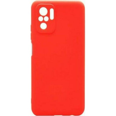 Oem Θήκη Σιλικόνης Matt 1,2 mm Για Xiaomi Redmi Note 10 4G / 10S Κόκκινο