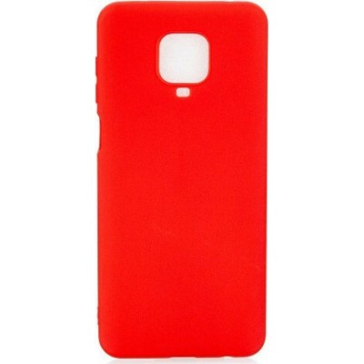 Oem Θήκη Σιλικόνης Soft 2.0 mm Για Xiaomi Redmi Note 9 Pro / Redmi Note 9s / Note 9 Pro Max Κόκκινο