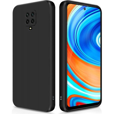 Oem Θήκη Σιλικόνης Soft 2.0 mm Για Xiaomi Redmi Note 9 Pro / Redmi Note 9s / Note 9 Pro Max Μαύρο