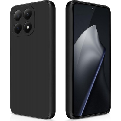 Oem Θήκη Σιλικόνης Matt 1,5 mm Για Xiaomi 15T 5G Μαύρο