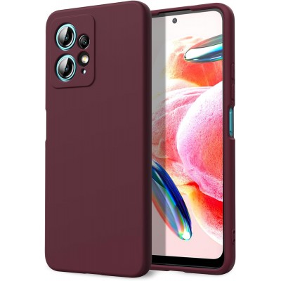 Oem Θήκη Σιλικόνης Soft 2.0 mm Για Xiaomi  Redmi Note 12 Pro Plus Μπορντό 