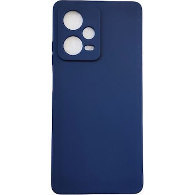 Oem Θήκη Σιλικόνης Matt 1,2 mm Για Xiaomi Redmi Note 12 5G ( Global ) Σκούρο - Μπλε