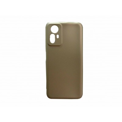 Oem Θήκη Σιλικόνης Soft 2.0 mm Για Xiaomi  Redmi Note 12S Metallic Χρυσό