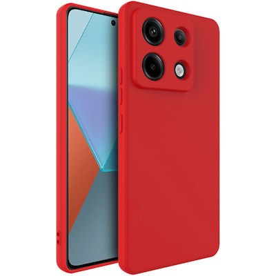 Oem Θήκη Σιλικόνης Soft 2.0 mm Για Xiaomi Redmi Note 14 5G Κόκκινο