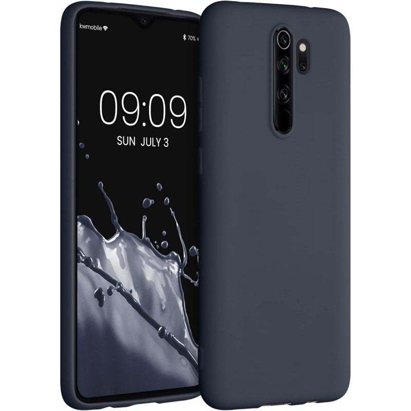 Oem Θήκη Σιλικόνης Matt 1,2 mm Για Xiaomi Redmi Note 8 Pro Σκούρο - Μπλε