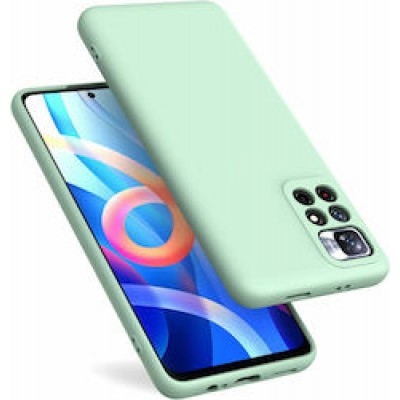 Oem Θήκη Σιλικόνης Soft 2.0 mm Xiaomi Redmi Note 11 Pro / Note 11 Pro 5G / Poco X4 Pro 5G Τιρκουάζ 
