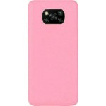 Oem Θήκη Σιλικόνης Matt 1,2 mm Για Xiaomi Poco X3 / Poco X3 NFC / Poco X3 Pro  Ροζ
