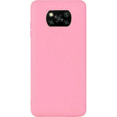 Oem Θήκη Σιλικόνης Matt 1,2 mm Για Xiaomi Poco X3 / Poco X3 NFC / Poco X3 Pro  Ροζ