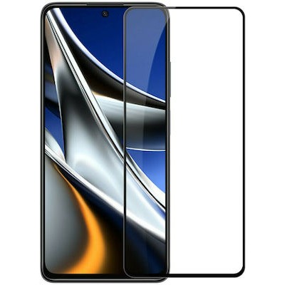  Oem Full Face Tempered glass Box Για Xiaomi Redmi Note 11 Pro / Note 11 Pro 5G / Poco X4 Pro 5G  Μαύρο