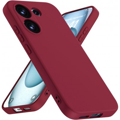 Oem Θήκη Σιλικόνης Soft 2.0 mm Για Xiaomi Poco X8 Pro 5G Μπορντό