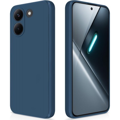 Oem Θήκη Σιλικόνης Soft 2.0 mm Για Xiaomi Redmi 13C Σκούρο - Μπλε