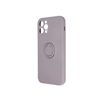 Oem ΄Θήκη Σιλικόνης Με Ring Για Xiaomi Redmi 10C  Γκρι - Καφέ