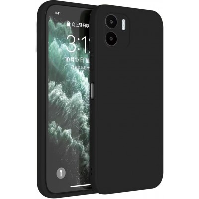 Oem Θήκη Σιλικόνης Matt 1,2 mm Για Xiaomi Redmi A1 2022 / Redmi A2 Μαύρο