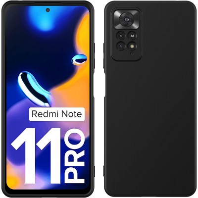 Oem Θήκη Σιλικόνης Soft 2.0 mm Για Xiaomi  Redmi Note 11 Pro / Note 11 Pro 5G / Poco X4 Pro 5G Μαύρο