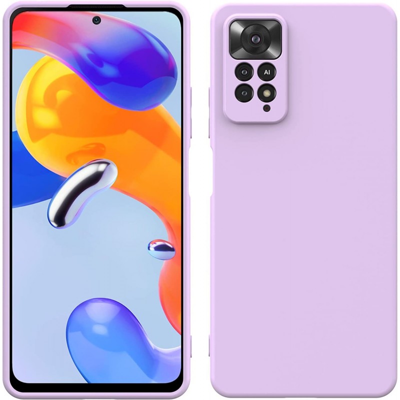 Oem Θήκη Σιλικόνης Soft 2.0 mm Για Xiaomi  Redmi Note 11 Pro / Note 11 Pro 5G / Poco X4 Pro 5G Μωβ