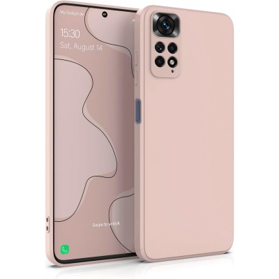 Oem Θήκη Σιλικόνης Soft 2.0 mm Για Xiaomi  Redmi Note 11 4G ( GLOBAL ) / Redmi Note 11s 4G Ροζ - Nud