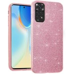 Oem Θήκη Shining Χρυσόσκονη Για Xiaomi Poco X6 5G Ροζ