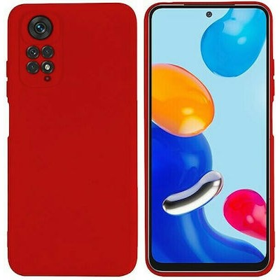 Oem Θήκη Σιλικόνης Soft 2.0 mm Για Xiaomi  Redmi Note 11 4G ( GLOBAL ) / Redmi Note 11s 4G Κόκκινο