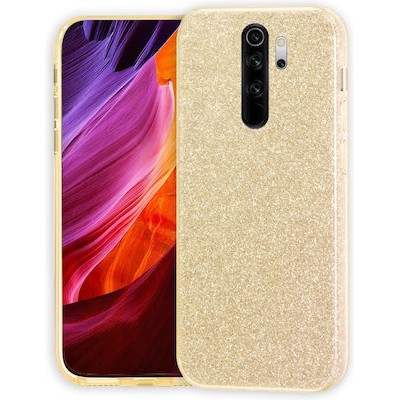  Oem Θήκη Shining Χρυσόσκονη Για  Xiaomi Redmi Note 8 Pro χρυσή 