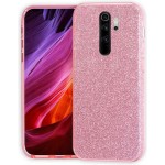 Oem Θήκη Shining Χρυσόσκονη Για Xiaomi Redmi Note 8 Pro Ροζ 