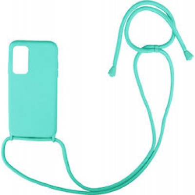 Oem Cord Silicone  Γαλάζια Θήκη Για Xiaomi Mi 11T 5G / 11T Pro 5G Με Λουρί Τιρκουάζ 