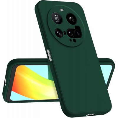 Oem Θήκη Σιλικόνης Matt 1,5 mm Για Xiaomi 15 Ultra 5G Σκούρο - Πράσινο