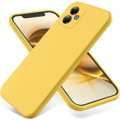 Oem Silicone Case Matt 1.5 mm Για Oppo A40 / A60 5G Κίτρινο