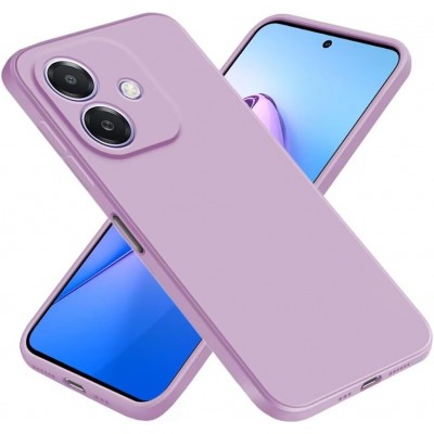 Oem Θήκη Σιλικόνης Soft 2.0 mm Για Xiaomi Poco X7 Pro 5G  Μωβ