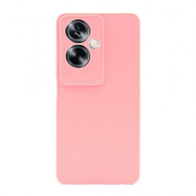 Oem Silicone Case Matt 1.5 mm Για Oppo A40 / A60 5G Ροζ