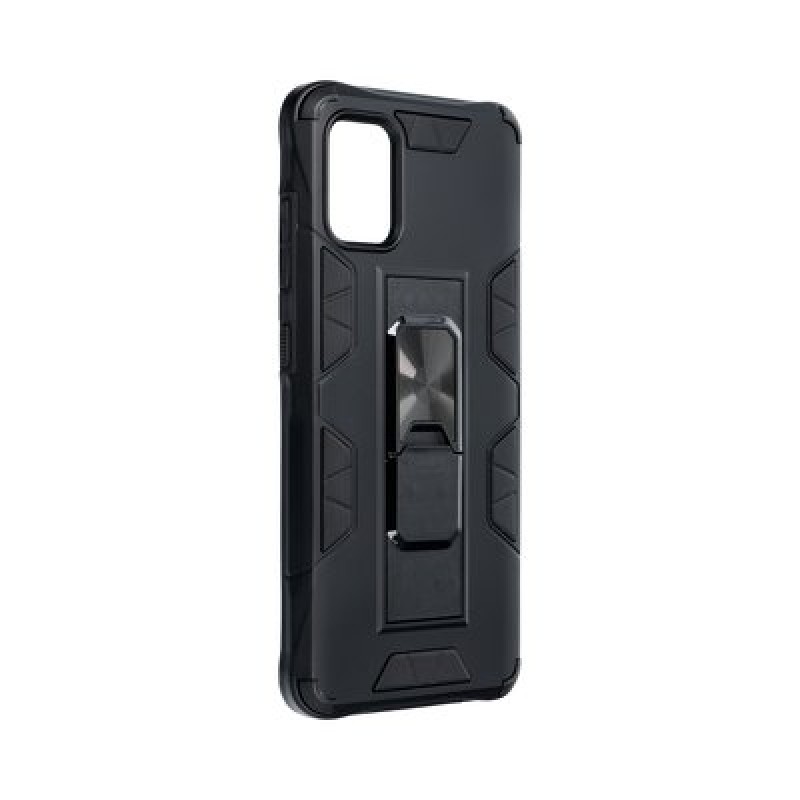 Forcell DEFENDER Θήκη με Ring Stand TPU Case Για Samsung Galaxy A51 4G / A51 5G  Μαύρο
